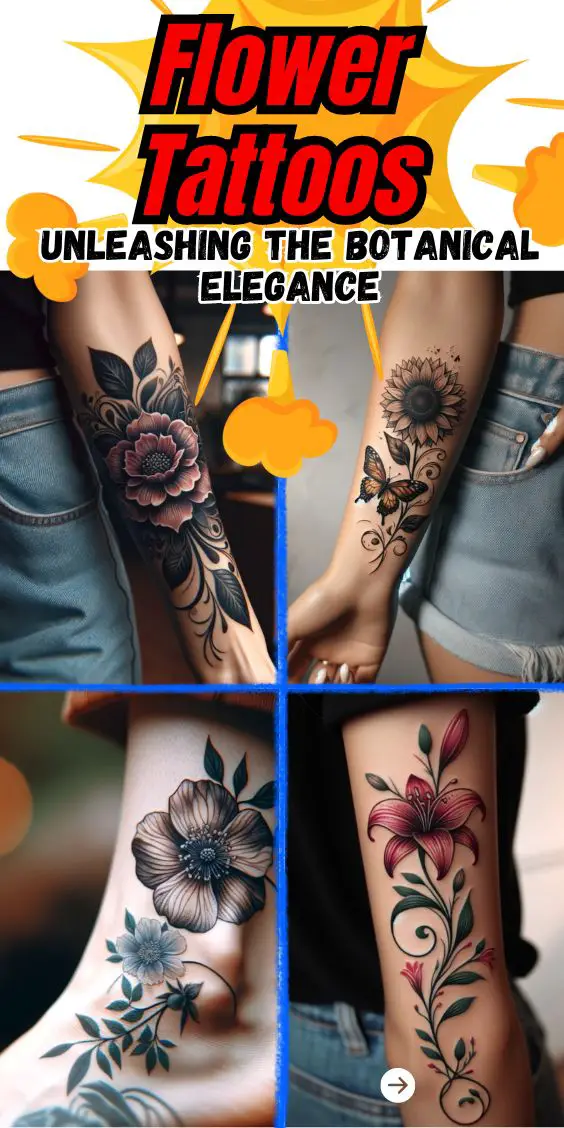 Flower Tattoos