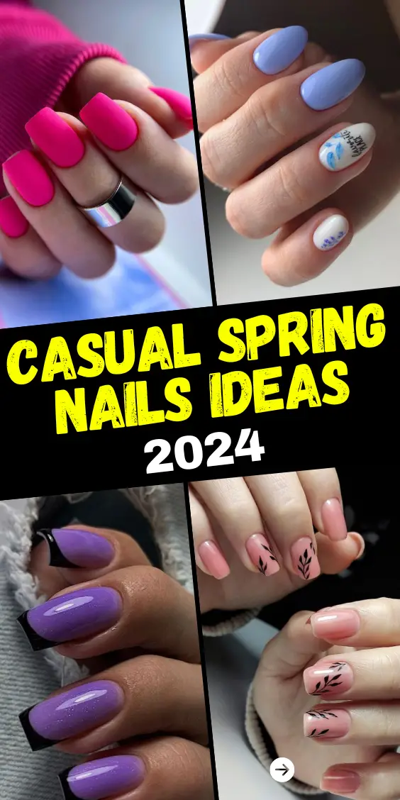 Unveiling the Enigma of Informal Spring Nail Styles