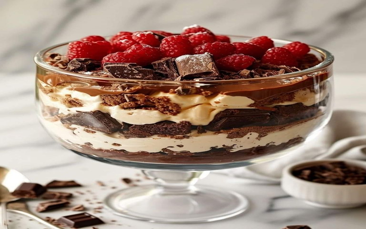 Chocolate Brownie Trifle Recipe