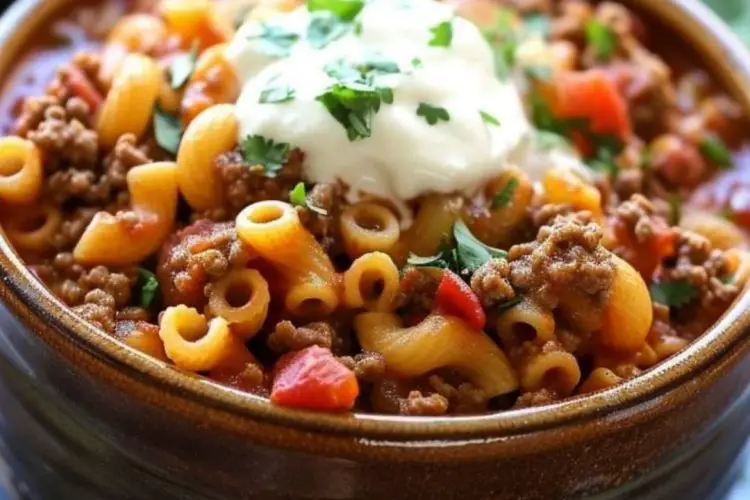 Taco Pasta Stew Recipe