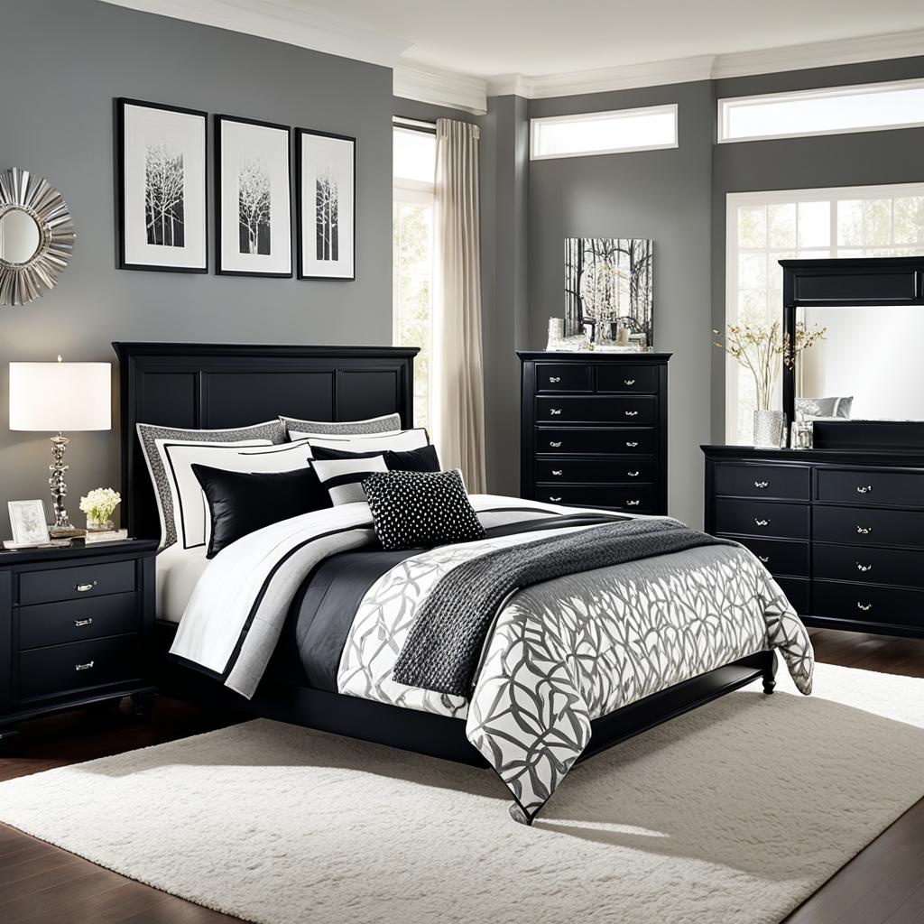 black furniture bedroom ideas