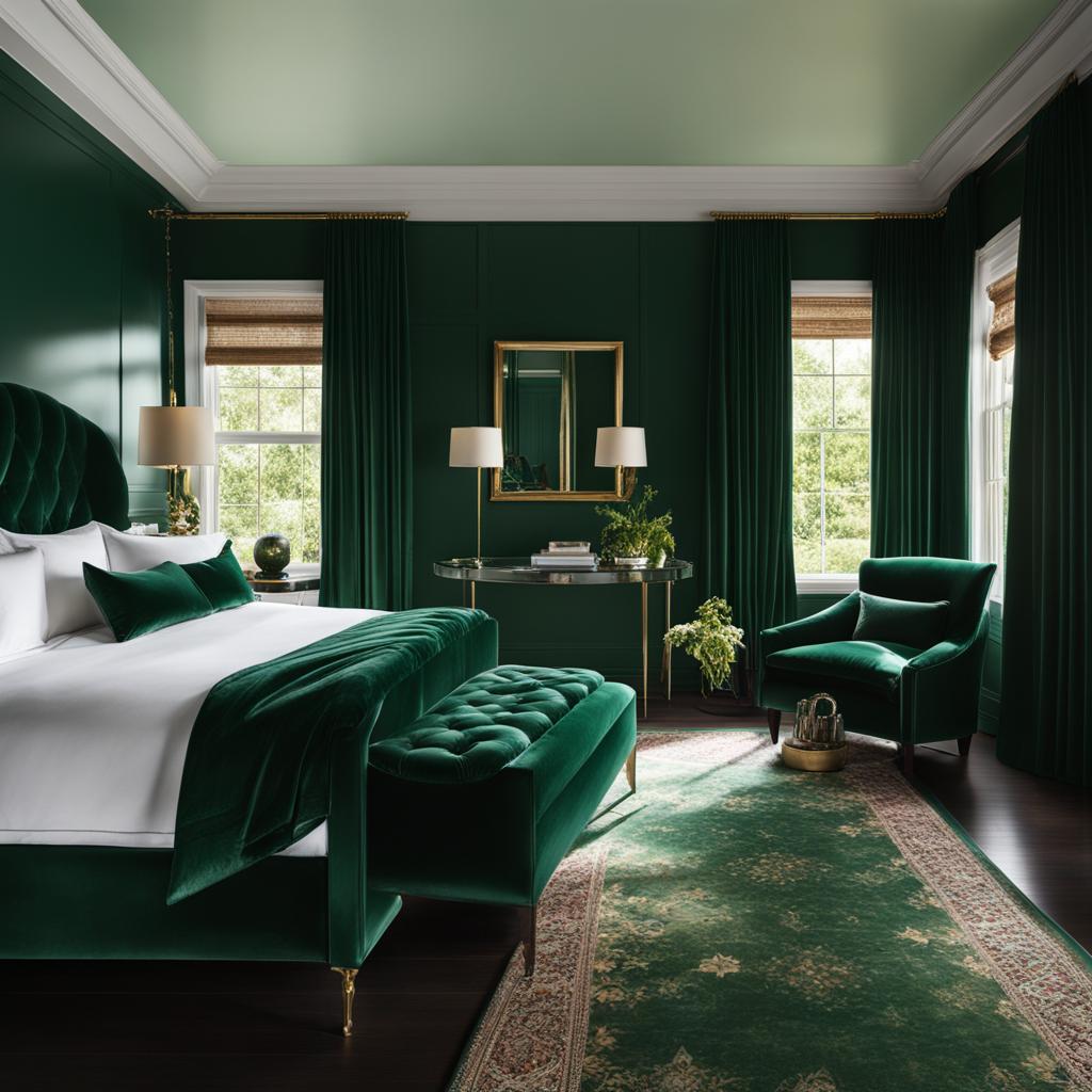 dark green paint colors