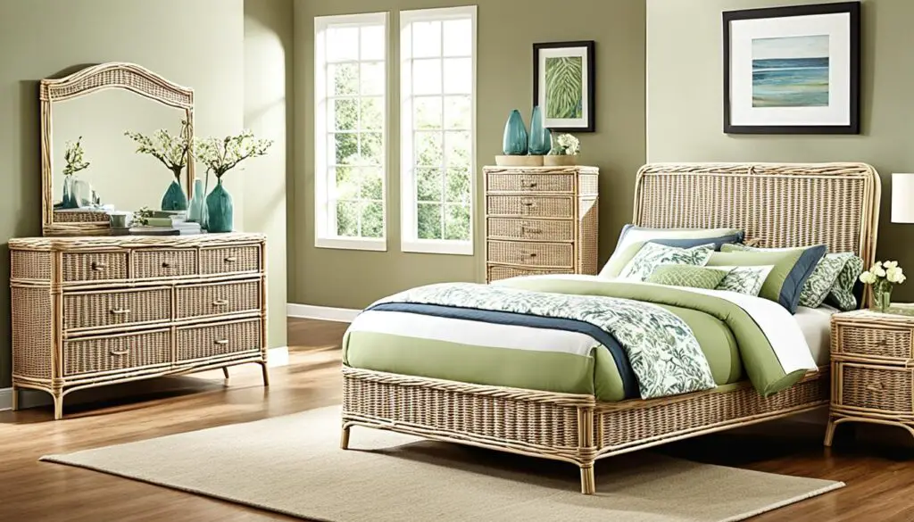 durable wicker bedroom furniture