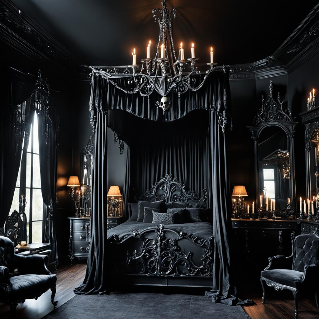 gothic bedroom ideas