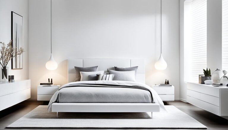 modern white bedroom furniture