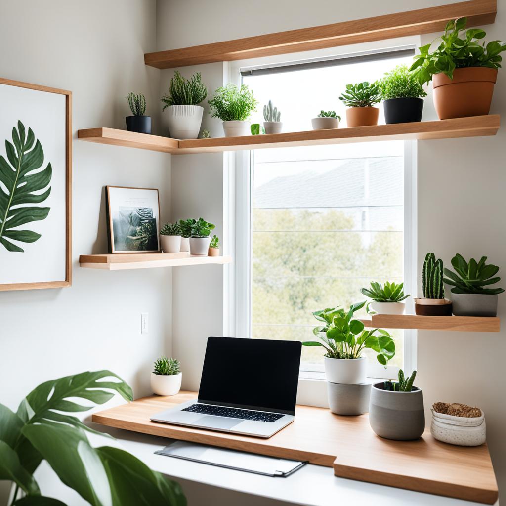 space-saving desk ideas for bedroom