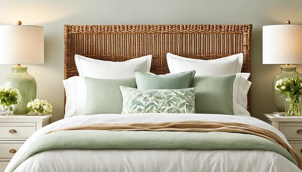 wicker headboards