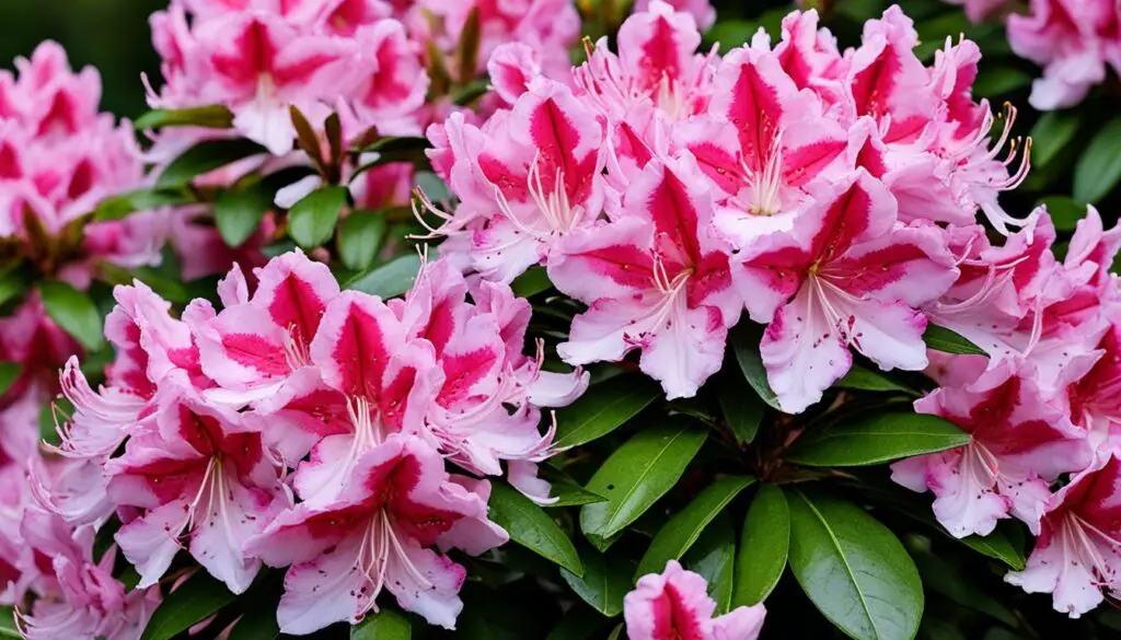 Distinctive Blooming Shades of the Percy Wiseman Rhododendron Image