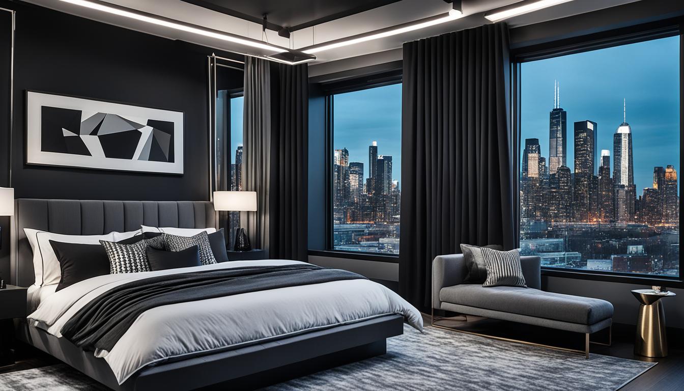 black and grey bedroom ideas