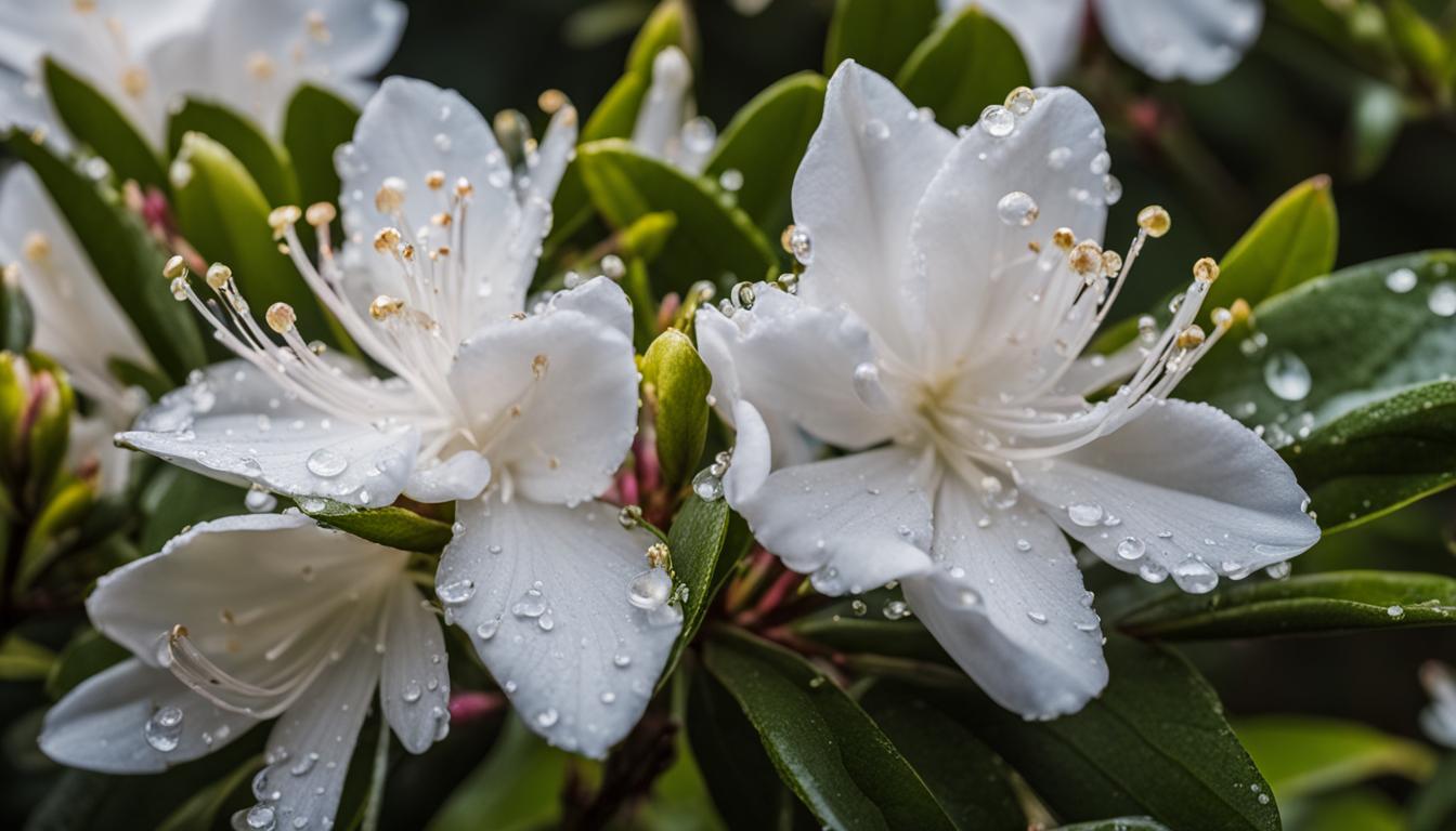 rhododendron cunningham's white