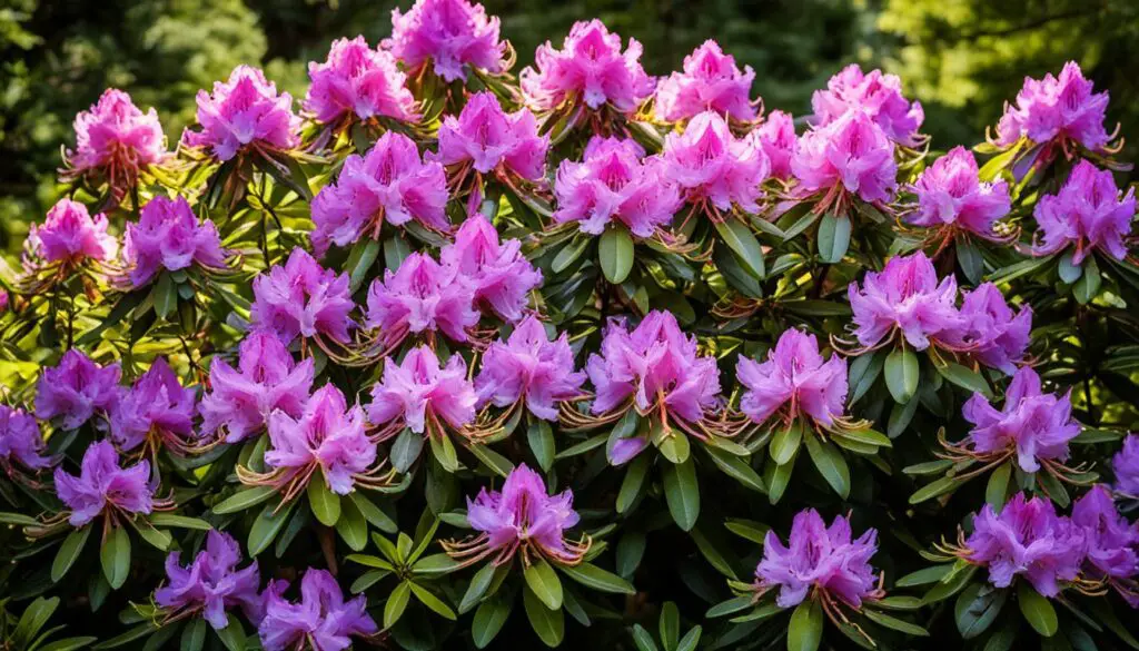 rhododendron flowers