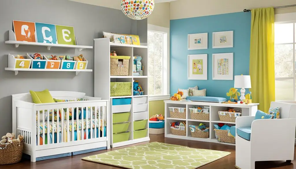 toddler room organization