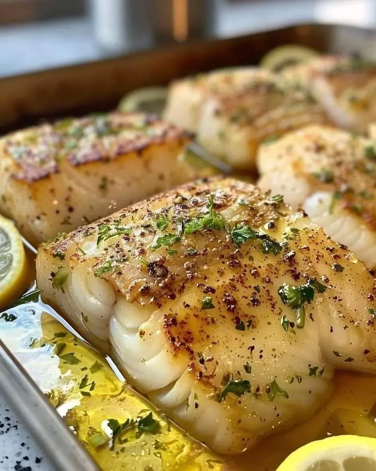The Lemon Butter Pan-Seared Cod Recipe