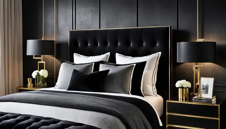 black bedroom ideas