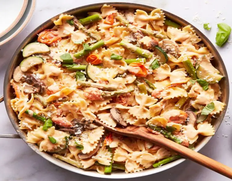 Bowtie Primavera Pasta Recipe: A Lighter Take on a Classic Dish