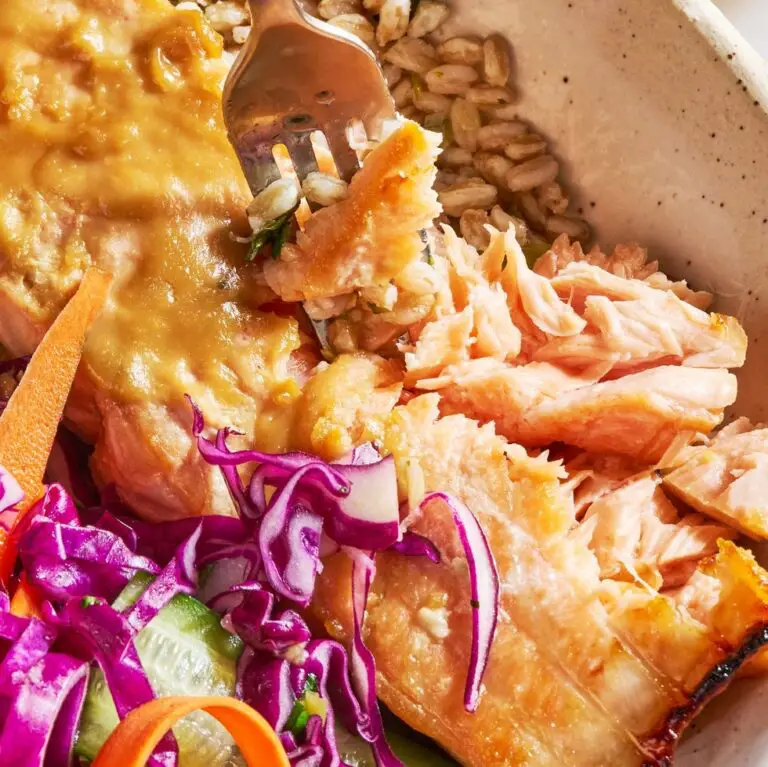 Miso Salmon & Farro Bowl: A Flavorful Fusion for Your Weeknight Dinner