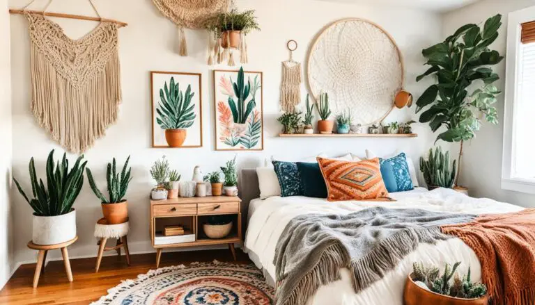 Small boho bedroom