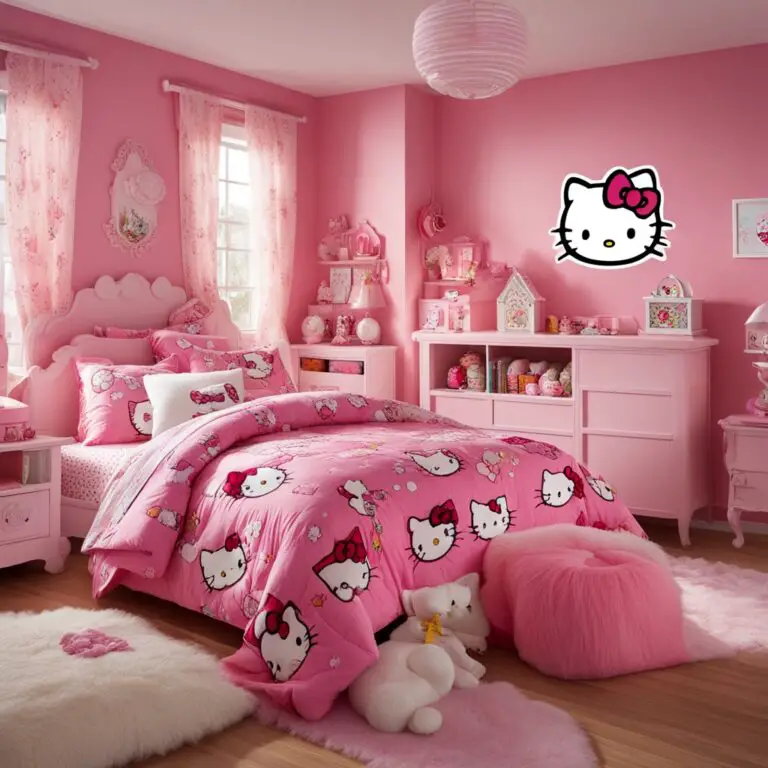 bedroom ideas hello kitty