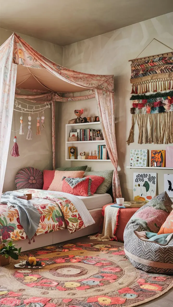 Boho Bedroom Ideas for Kids: Chic & Playful Designs