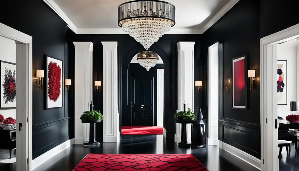 dramatic entryway