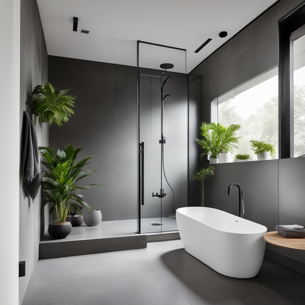 gray and white bathroom ideas