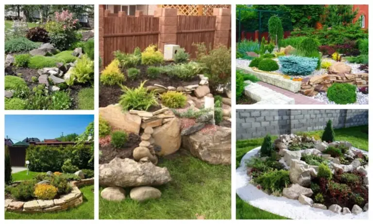 Inspiration for beautiful stone islands that will beautify any garden