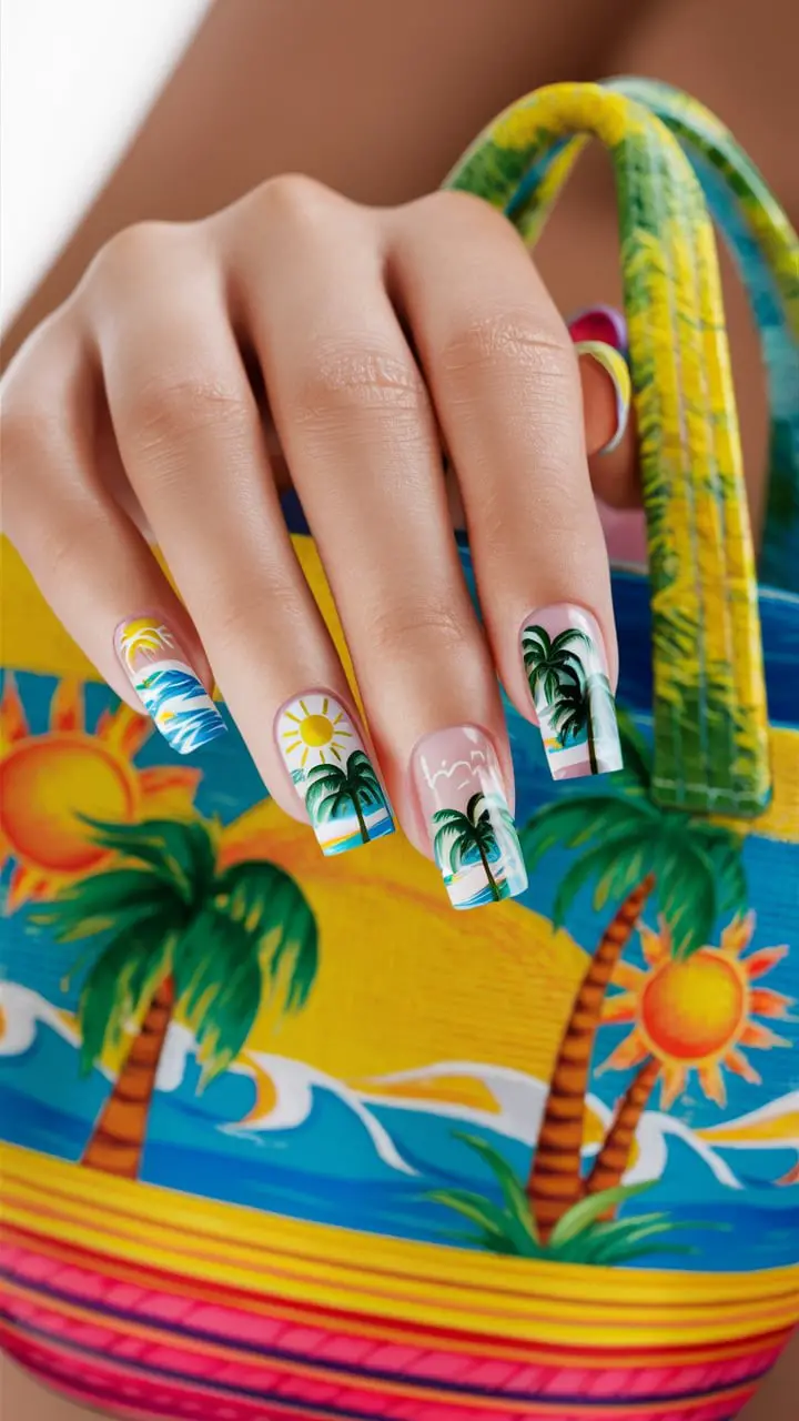 Stunning Summer Nail Designs That Will Transport You to Paradise