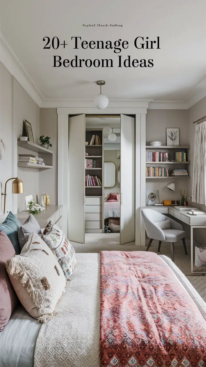 Over 20+ Enchanting Bedroom Concepts to Revamp Your Teenage Daughter’s Sanctuary