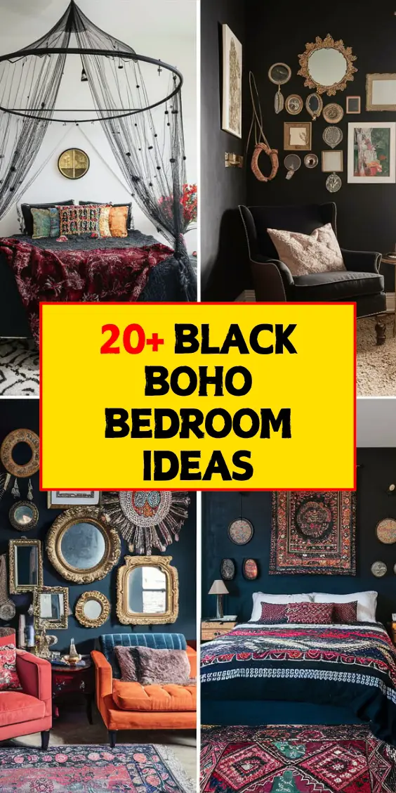 How to Create the Perfect Black Boho Bedroom: A Step-by-Step Guide