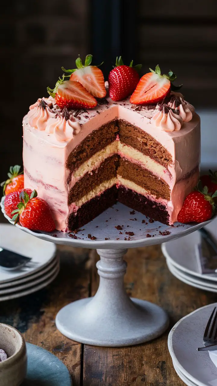 Delightful Neapolitan Cake Recipe